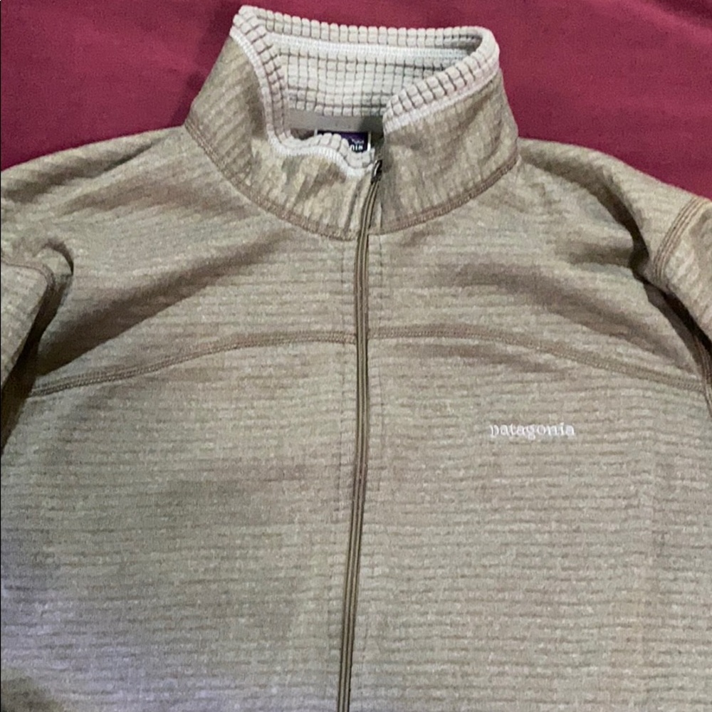 Patagonia fleece capilene jacket with polartec
